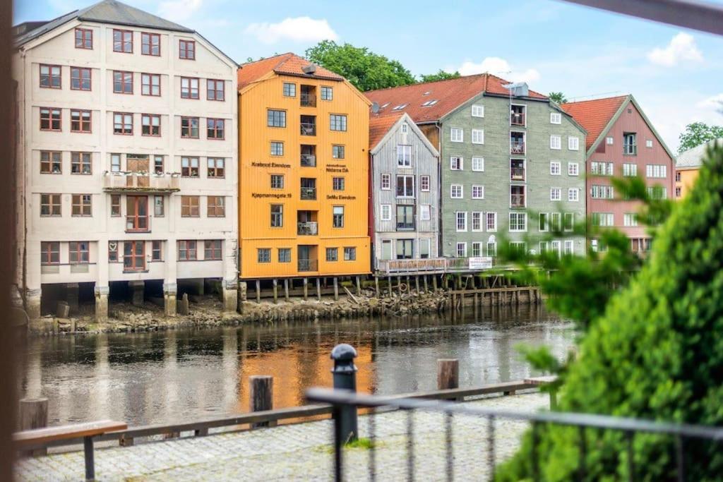 Apartmán Bakklandets Perle 3-Roms Trondheim Exteriér fotografie
