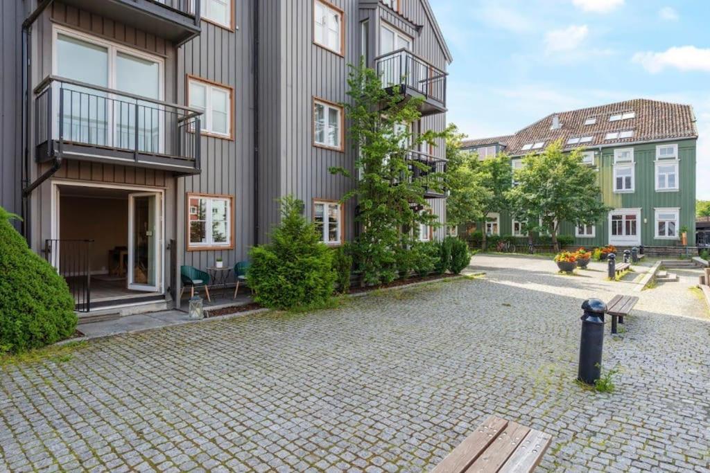 Apartmán Bakklandets Perle 3-Roms Trondheim Exteriér fotografie